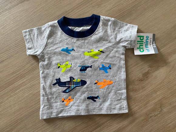 NWT Airplane Tee, 0-3M