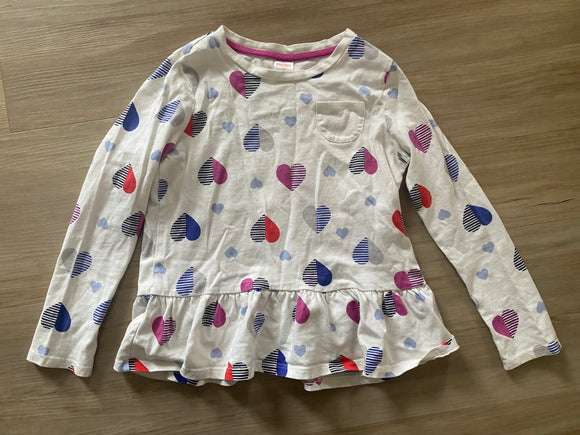 Heart Print Long Sleeve, 8