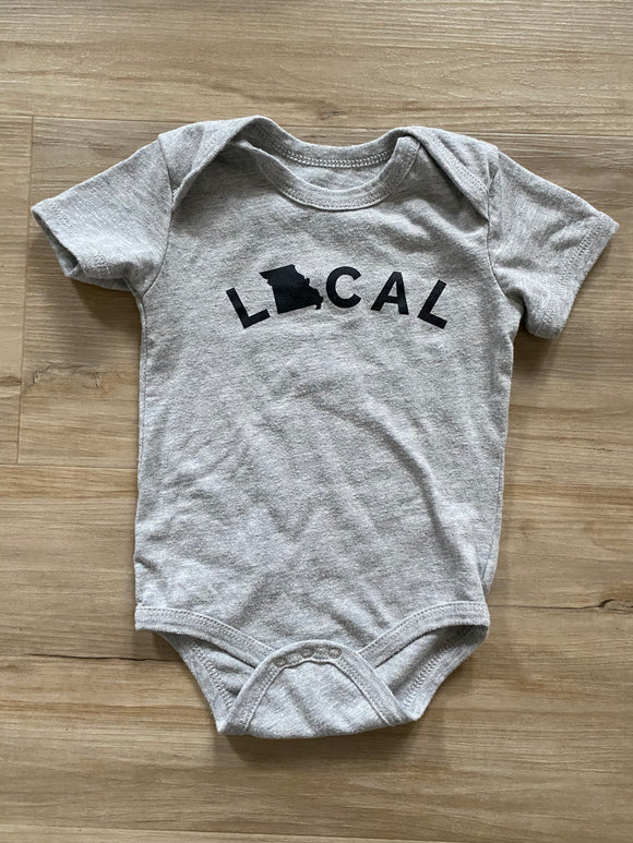 Missouri Local Short Sleeve Onesie, 6/9M