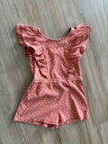 Art Class Ribbed Romper, 4T
