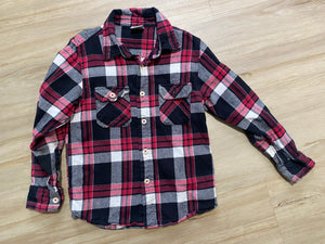 Red/Black PBX Flannel, L (7)