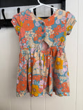 Carters, Peach Flowery Dress, 2T