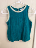 Old Navy, Teal Sleeveless Shirt, L 10-12