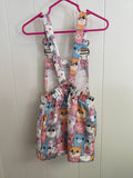 Kitty Cat overalls, 4T