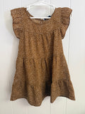 Bailey's Blossoms, Brown Dress, 18-24M
