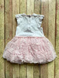 Heart, Tulle Skirted Onesie, 18M