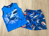 Children's Place Shark Pajamas, 5/6 (run big)