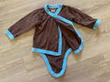 BabySoy Kimono Onesie, 0-3M (3 Available)