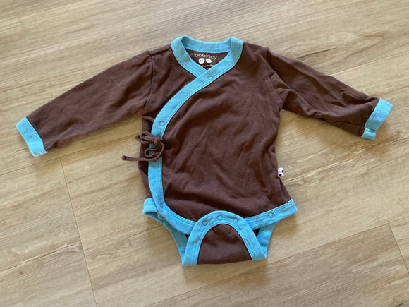 BabySoy Kimono Onesie, 0-3M (3 Available)