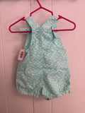 Carter's Mint, Butterfly, 'One of a Kind, No One Else Like Me' Overalls, 3M