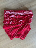 Posh Peanut Red Polka Dot Bloomer, 2T