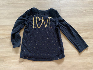 Circo 'Love' Long Sleeve, 3T