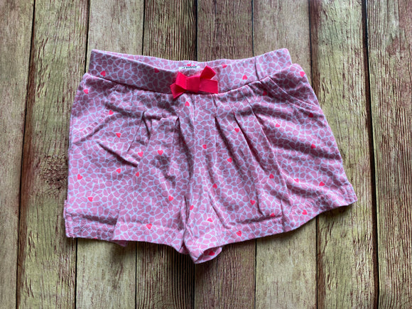 Heart Print Shorts, 18M