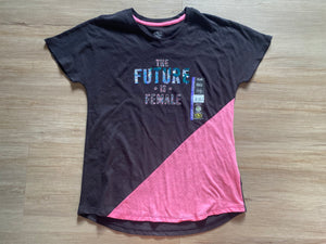 NWT Athletic Works 'The Future is Female' Tee, XL(14-16)