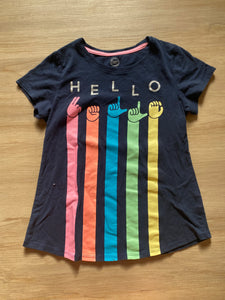 Wonder Nation 'Hello' Tee, XL (14-16)