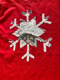 Cat & Jack Sequence Snowflake Long Sleeve, XL(14/16)