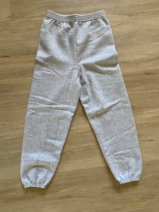 New Hanes Boys EcoSmart Grey Fleece Sweatpants, S(6-7) & M(8-10)