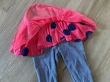 Polka Dot Skirted Leggings, 18M