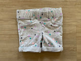 Heart Print Shorts, 2T