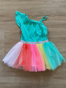 Rainbow Tulle Dress, 2T