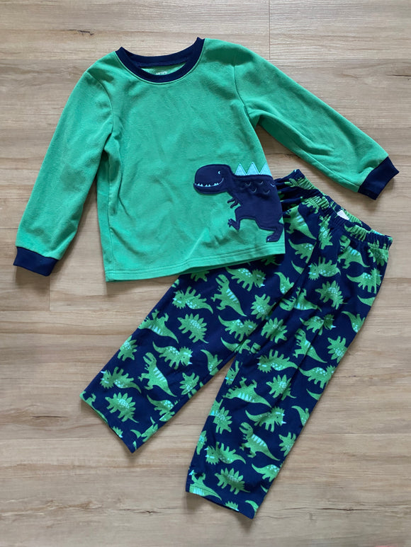 Carter's Fleece Dinosaur Pajama Set, 5T