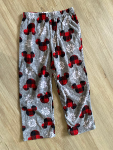 Disney Winter Mickey Fleece Pajama Pants, 6