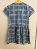 Wonder Nation Denim Button Down Dress, M(7-8)