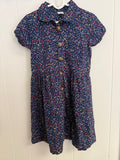 Arizona Navy, Floral Button Down Dress, 7