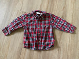 Second Step Infant Plaid Button Down, 18M