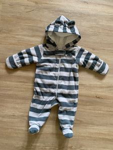 Carter's Fleece 'Little Guy' Bunting Suit, 3M