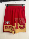 NFL 49ers Samuel 19 Athletic Shorts, S(8)