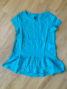 NWOT Blue Tunic Top, S(6-7), M(8), L(10), XL(12)