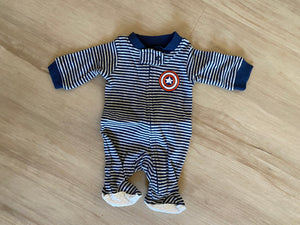 NWOT Captain America Sleeper, PREEMIE