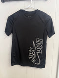 Nike Dri Fit Black T-Shirt, M(10-12)