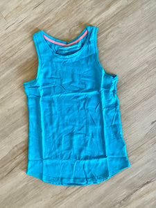 NWOT Aqua Blue Tank Top, XXL (14-16)