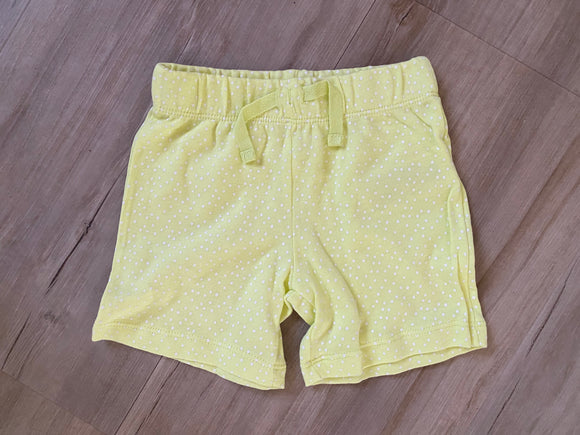 NWOT Lime Green Shorts, 12M