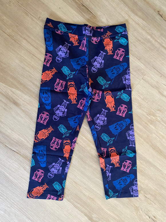 NWOT Star Wars Capri Leggings, M(8)