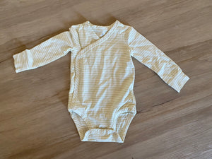 NWOT Striped Side Snap Onesie, 18M