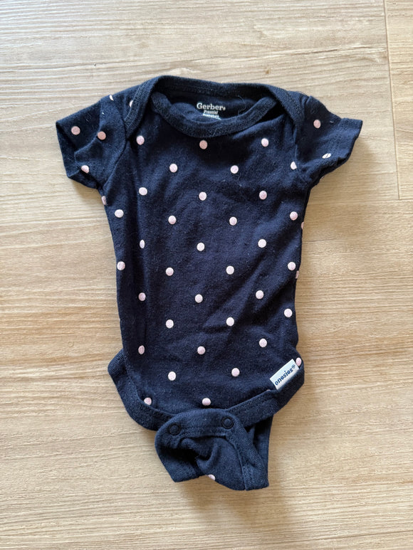 Gerber Polka Dot Onesie, Preemie
