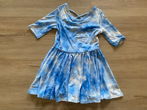 NWT DotDot Smile Clouds in the Sky Ballerina Dress, 2T