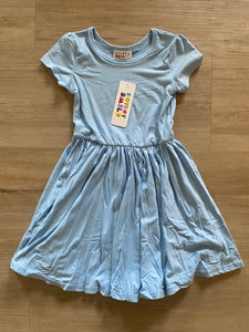 NWT DotDot Smile Cornglower Blue Cap Dress, 3/4