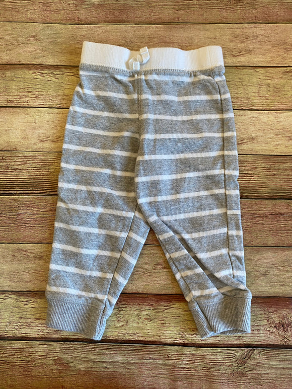 Grey Striped Pants, 12M