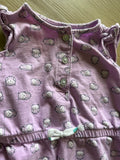 Carter's Purple Owl Jumpsuit, 3-6M