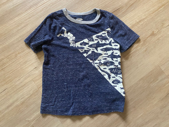 Old Navy Glow in the Dark Scubadiver Tee, 3T