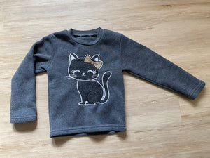 Fleece Cat Pullover, 6