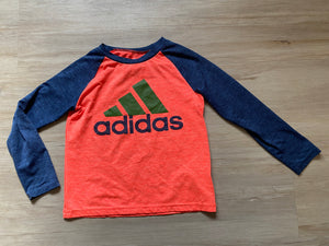 Adidas Orange Athletic Long Sleeve, 6