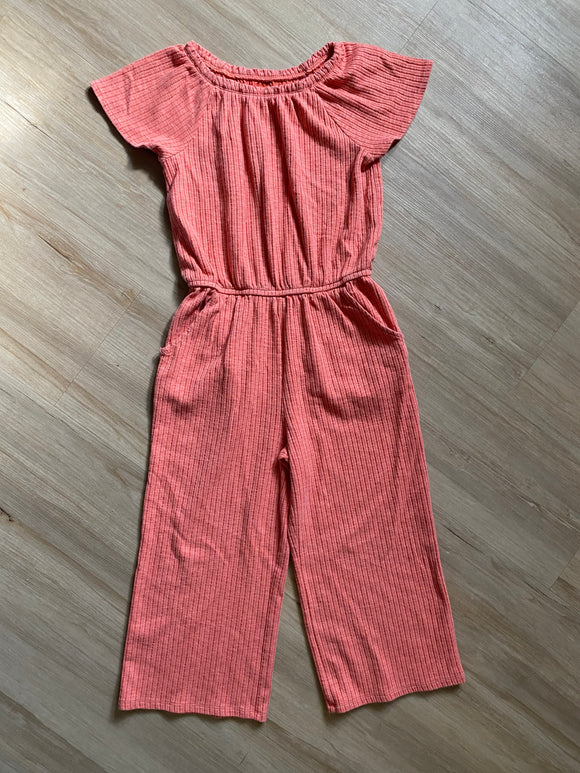 Cat & Jack Peach Jumpsuit, L(10/12)