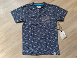 NWT Free Planet Shark Pocket Tee, 10/12