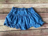 Denim Skort, 4T