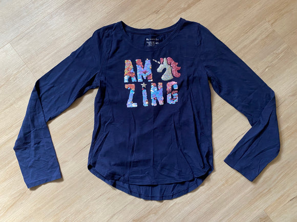 Member's Mark Amazing Unicorn Sequence Long Sleeve, 14/16